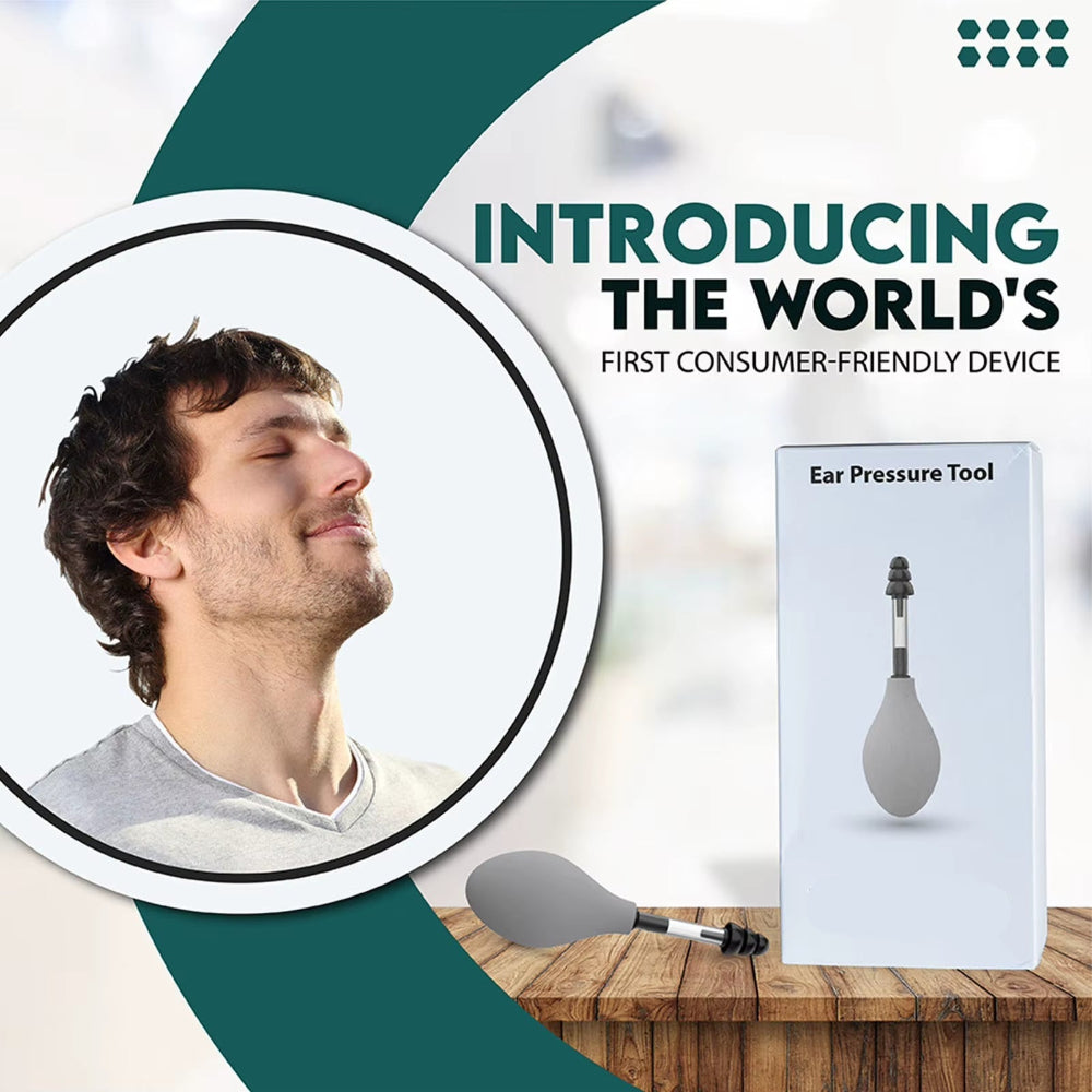 Inner Ear Pressure Relief Tool Reduce Tension Ear Pressure Tool Portable Silicone Inner Ear Pressure Tool for Headache