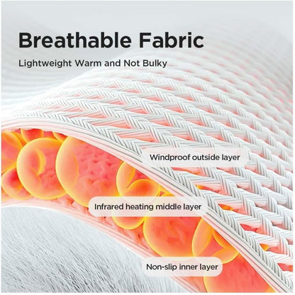 Foot Massager, Portable Naxir Foots Revive Massager, Wireless Feet Renew Triple Therapy Massager, 3-Speed Vibration & 5-Temperature Settings for Home Office Travel, Comfort Relaxation(1Pc)