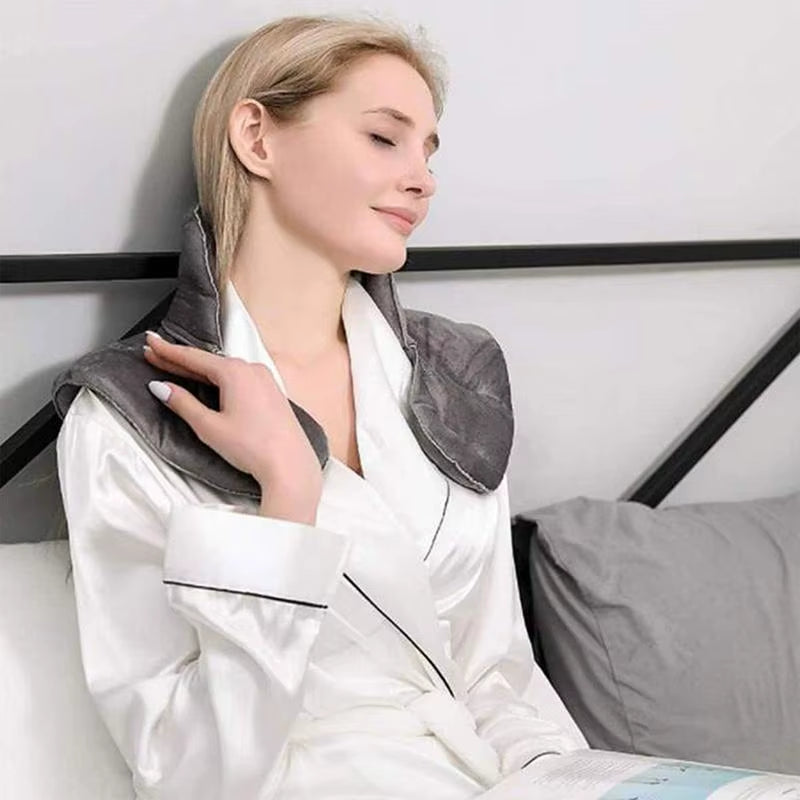 Moist Microwavable Heating Pad for Shoulder Heated Neck Protection Pack U-Shaped Cover Cervical Spine Shawl Pillow Back Warmer