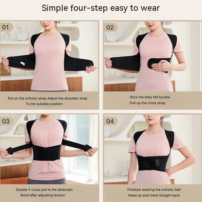 Unisex Anti-Humpback Chest Lift Brace