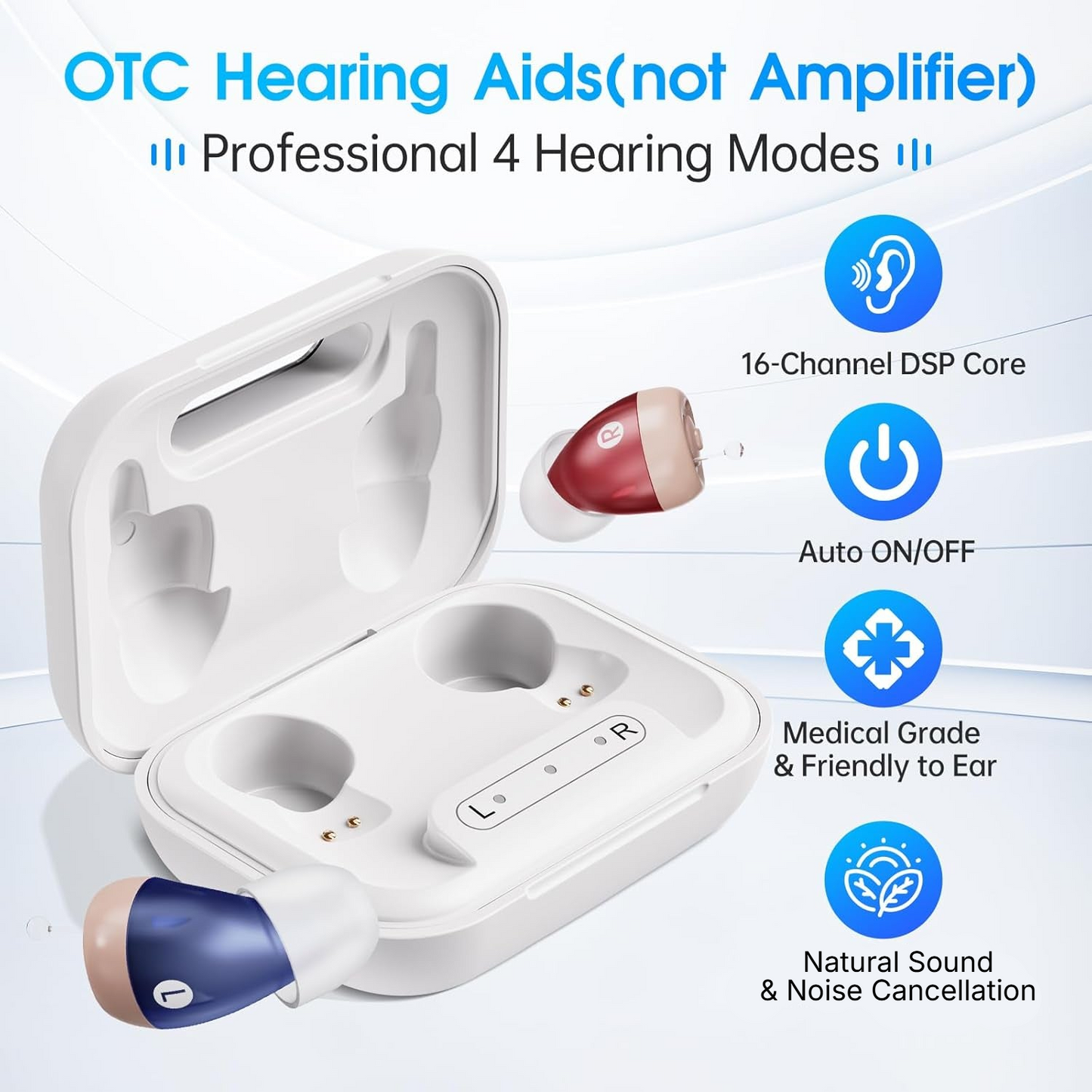 Rechargeable OTC Hearing Aids