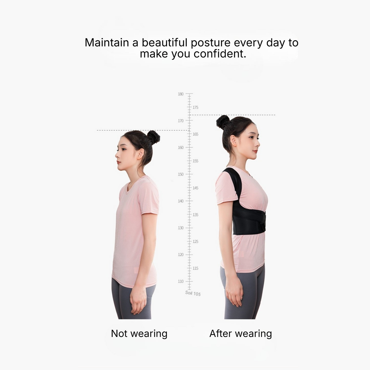 Unisex Anti-Humpback Chest Lift Brace